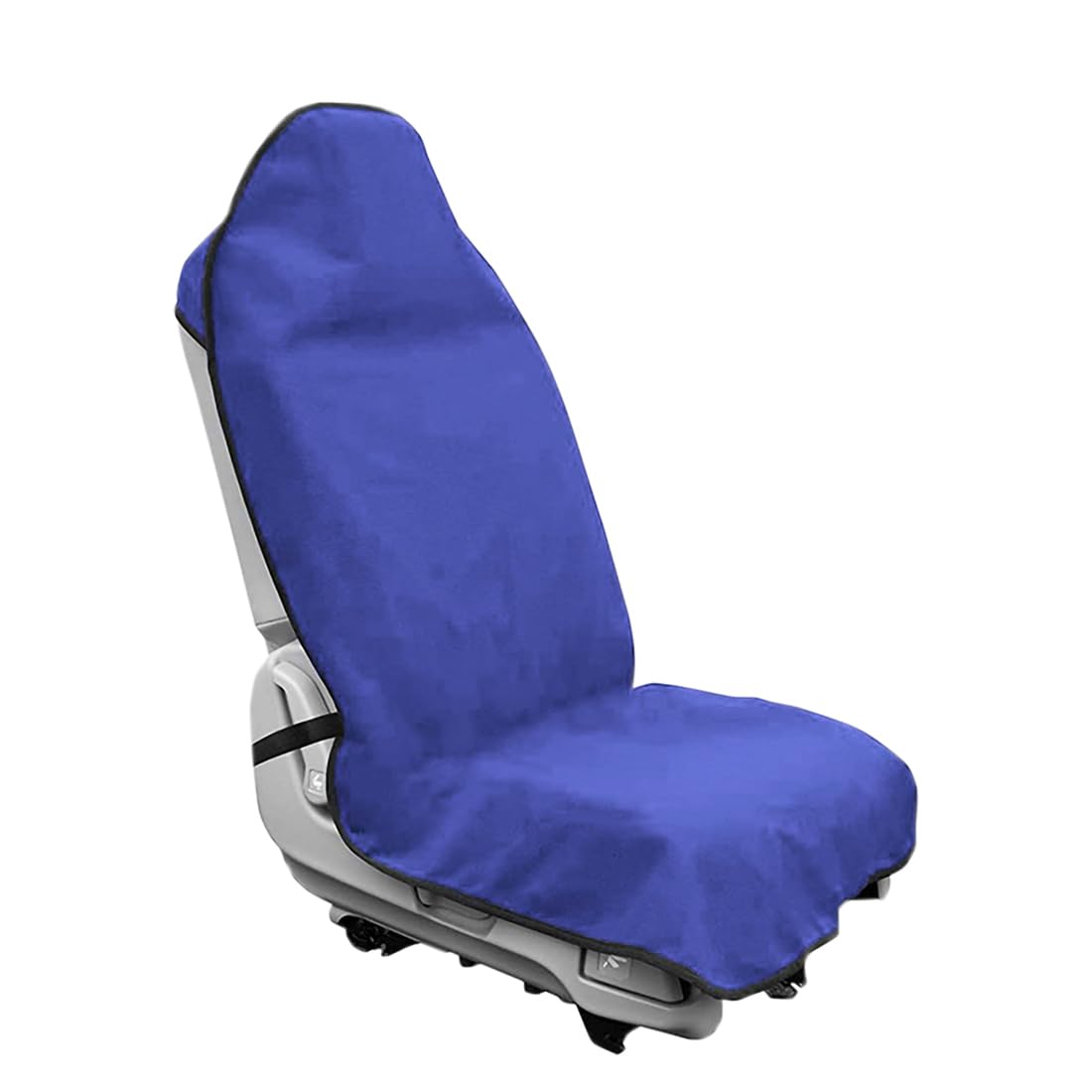 Waterproof Car Seat Cover for Athletes - Sweat-Proof Towel Bucket Seat Protector for Post-Gym, Running, Swimming & Beach - Universal Fit, Black