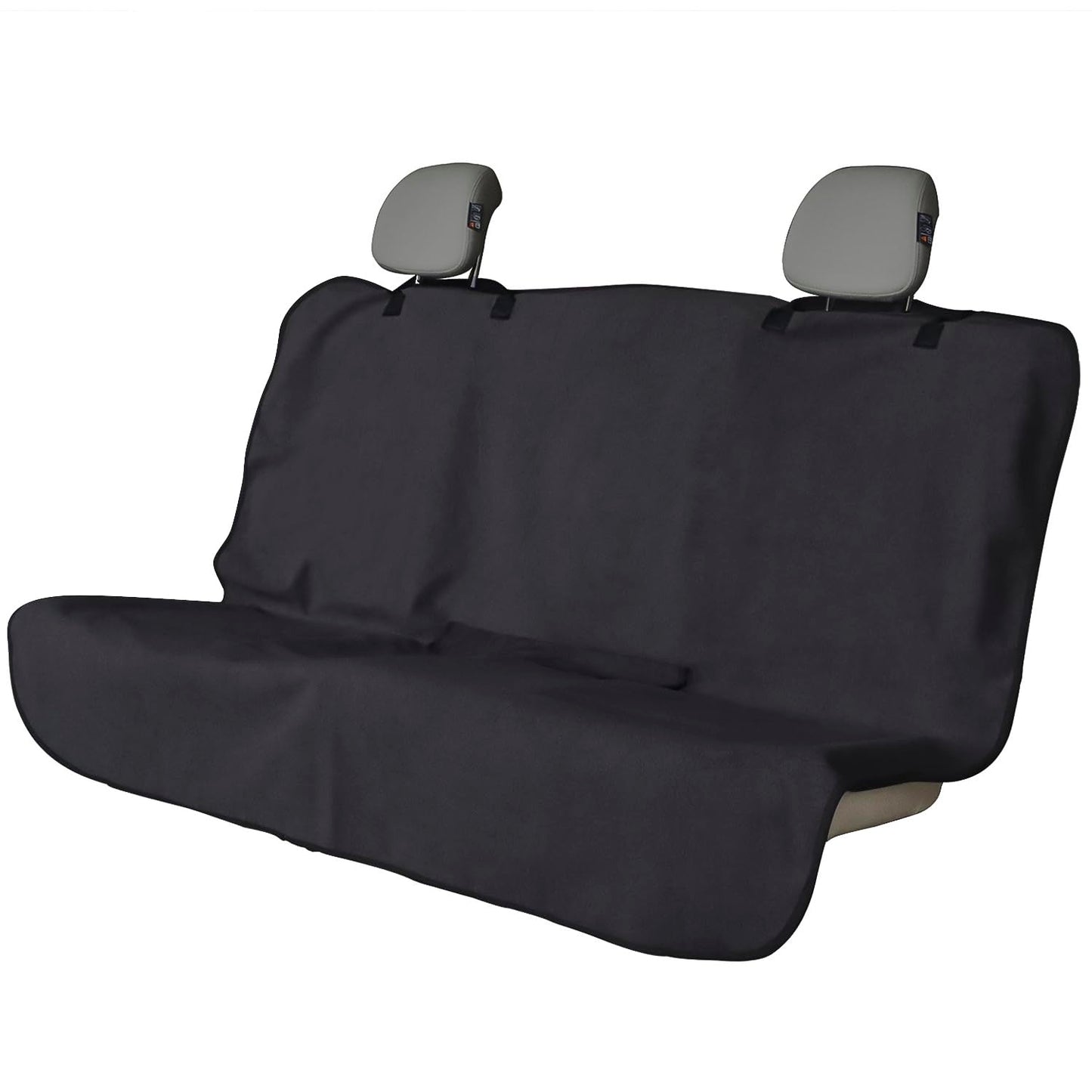 Waterproof Car Seat Cover for Athletes - Sweat-Proof Towel Bucket Seat Protector for Post-Gym, Running, Swimming & Beach - Universal Fit, Black