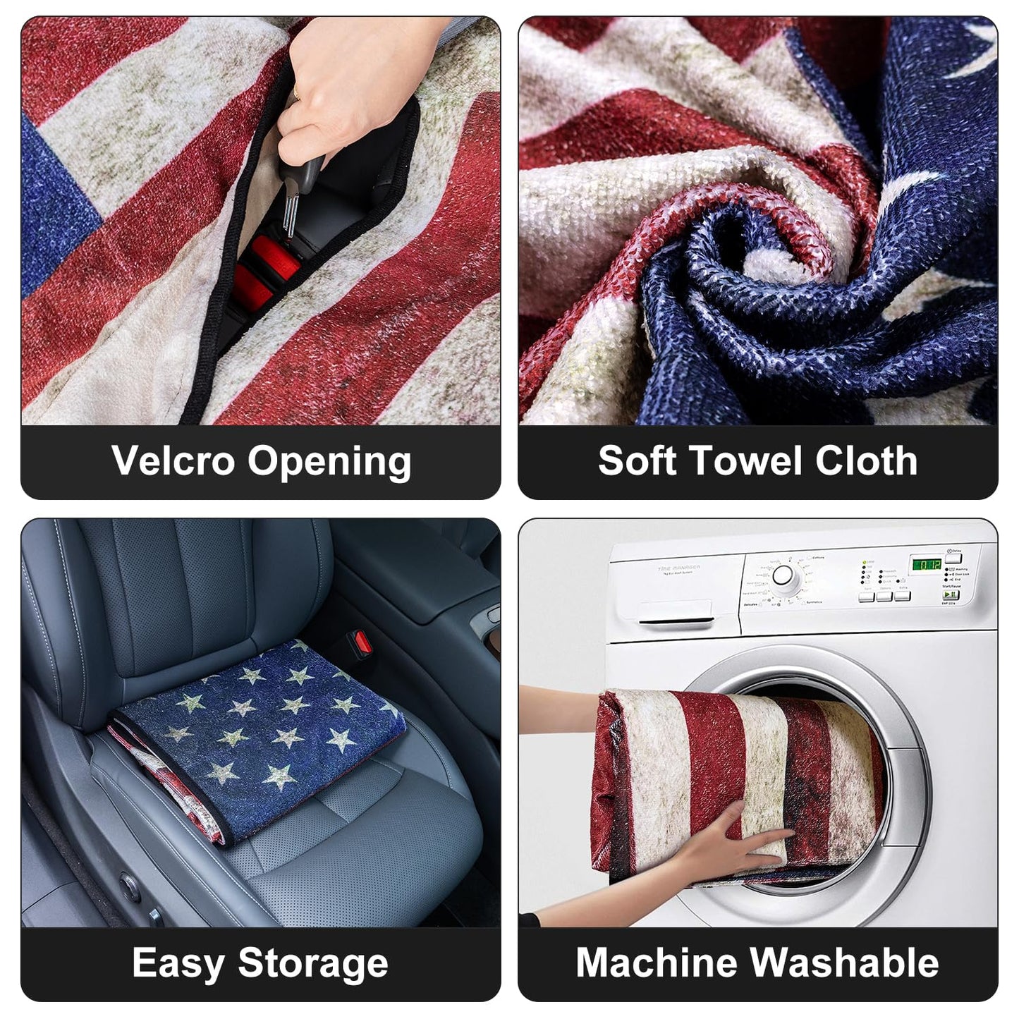 Waterproof Car Seat Cover for Athletes - Sweat-Proof Towel Bucket Seat Protector for Post-Gym, Running, Swimming & Beach - Universal Fit, Black