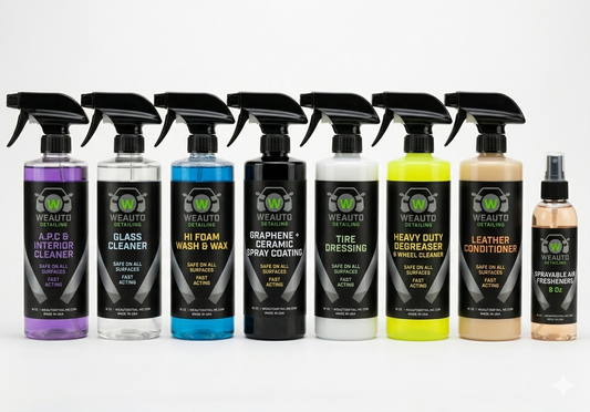 WeAuto Detailing | 8-Piece Pro-Grade "Essentials" Bundle